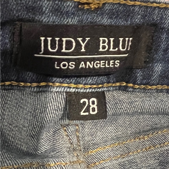 Judy Blue Blue Distressed Skinny Jeans size 28 - Picture 2 of 15